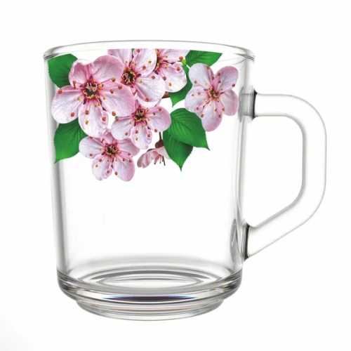 ДЕКОСТЕК Сакура кружка д/чая 200мл.335-Д